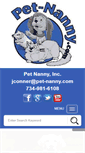 Mobile Screenshot of pet-nanny.com
